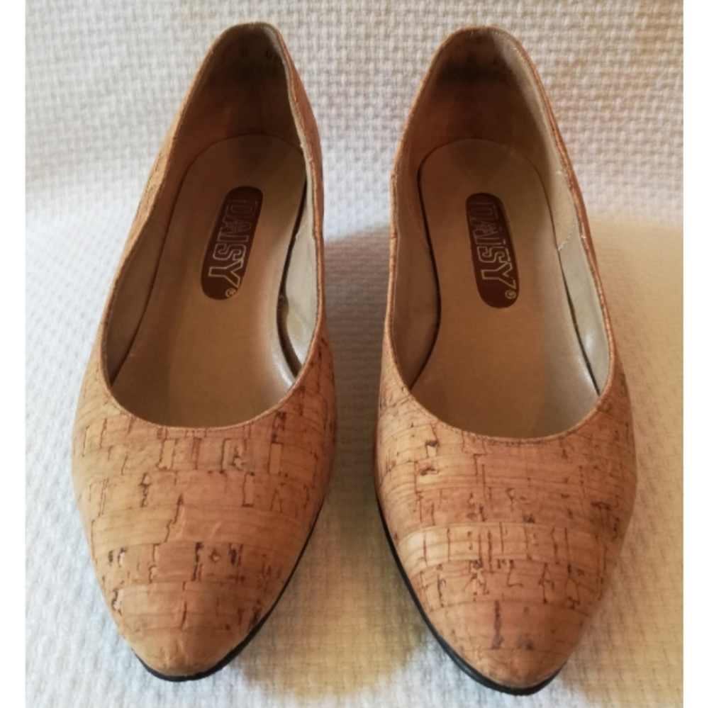 Daisy Cork Heels - Great Condition - Picture 8 of 11